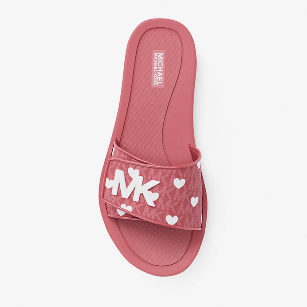 Michael Kors - Valentine’s Day Special Pink Heart Slides